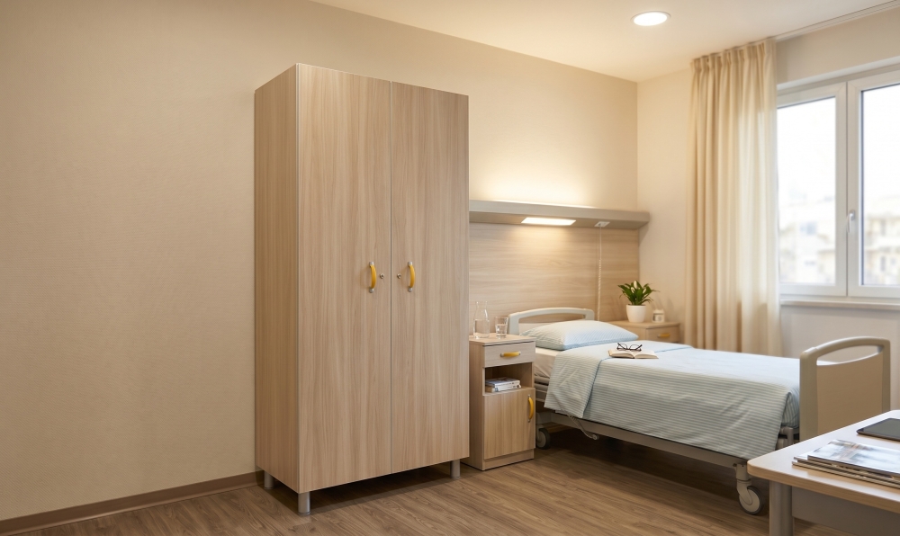 Armoires pour chambres d'hôpital : comment choisir le modèle adapté ?