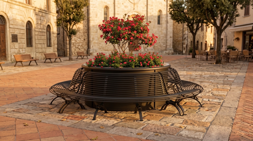 Jardinières urbaines pour centres historiques, places et allées piétonnes : critères de sélection techniques