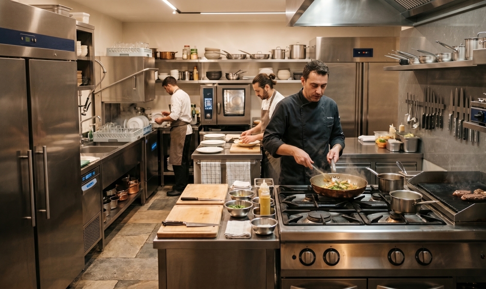 Cuisines professionnelles de restaurant : équipements essentiels