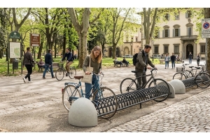 Dimensions des râteliers à vélos : mesures minimales et encombrements à connaître