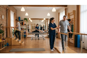 Aménagement d'une salle de rééducation : organisation du matériel et de l'espace