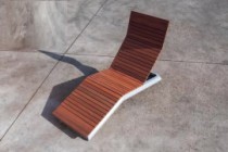Chaise Longue pour espaces publics
