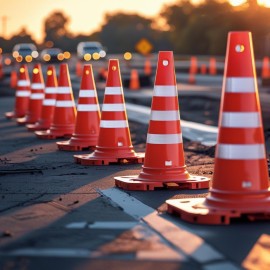 Cônes de signalisation