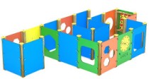 Labyrinthes pour aires de jeux