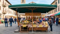 Parasols de marché
