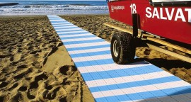 Passerelles de plage