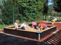 Bacs à sable pour aire de jeux