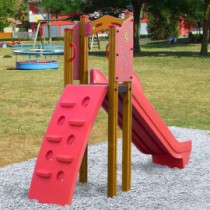 Toboggans pour aires de jeux