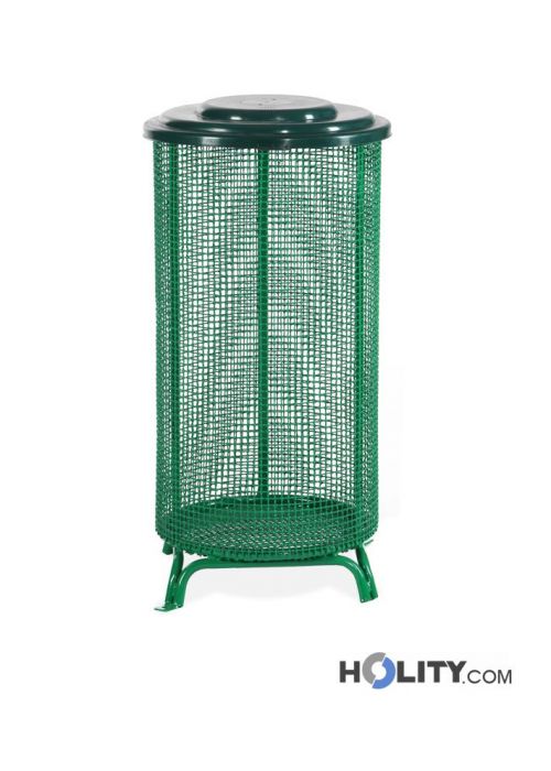 Poubelle en métal de 100 L h140151