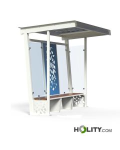 armoire-pour-attente-bus-avec-banc-h140-381