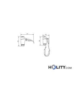 sèche cheveux-à-pistolet-pour-hôtel-h33-135