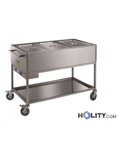 chariot-bain-marie-en-acier-inoxydable-h31405