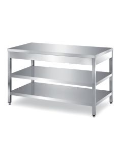 table-inox-avec-2-étagères-h31414