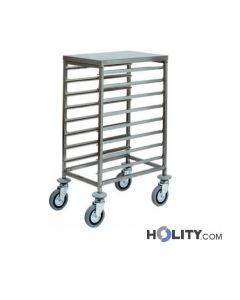 chariot-porte-plaques-inox-h09193