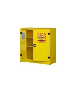 Armadio di sicurezza per liquidi infiammabili con 3 ripiani h104304