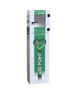 Teca per defibrillatore con piantana h104308