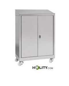 Pupitre-industriel-en-acier-inox-AISI304-2-portes-sur-roulettes-h111_121