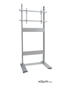 Maxi-borne-TV-à-hauteur-fixe-avec-pieds-dappui-h12524