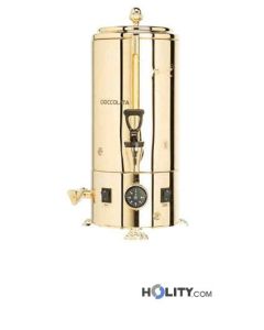 Chocolatière-bain-marie-10-litres-en-acier-inoxydable-plaqué-or-h14106
