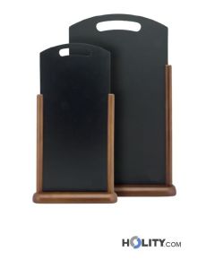 Tableau de table ronde avec poignée h14818