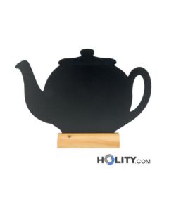 Tableau de table en forme de théière h14820 