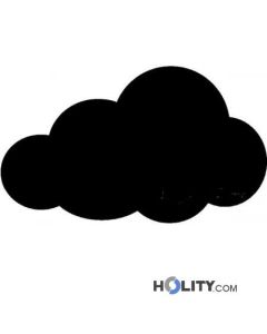 Tableau adhésif en forme de nuage h14850 