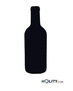 Tableau adhésif en forme de bouteille h14851
