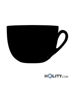 Tableau adhésif en forme de tasse h14852 