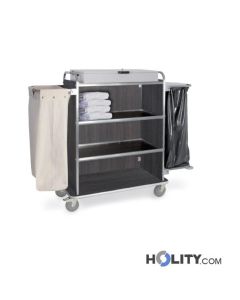 chariot-d'entretien-et-porte-linge-à-4-étages-h2291