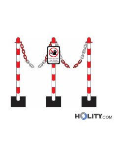 kit-de-3 poteaux-avec-chaîne-et-cadre-A4-h280-27