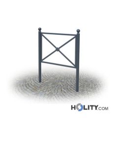 barrière-pour-trottoir-avec-décorations-h287-131