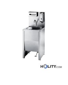 lavabo-en-acier-avec-commande-à-pédale-h31430
