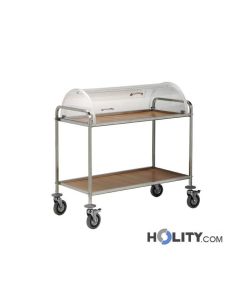 desserte-de-salle-en-bois-2-étages-avec-présentoir-h314_52