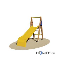 toboggan-pour-parcs-de-jeux-avec-échelle-en-bois-h350-127
