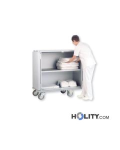 chario-porte-linge-pour-auberges-avec-étagère-h41005