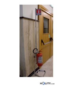 Support-dextincteur-sur-pied-en-aluminium-h42903