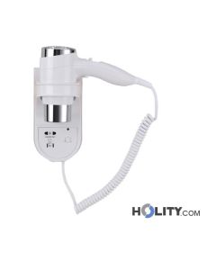 Sèche-cheveux-à pistolet-pour-hôtel-avec-prise-rasoir-électrique-h43862