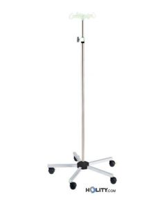 perche-mobile-porte-perfusions-avec-crochets-fluorescents-h44206