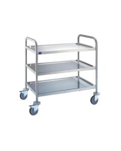 Chariot de service en acier inoxydable h45611