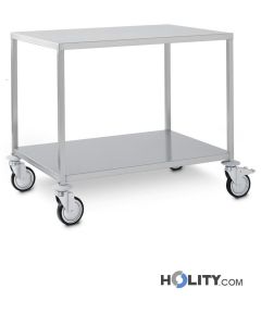 chariot-de-service-en-acier-inox-l-720-mm-h492-45