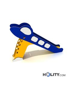 toboggan-pour-enfants-en-forme-d'avion-h521-22