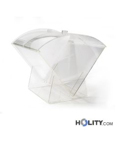 vitrine-horizontal-pour-cornets-de-glace-à-2-couvercles-h524-18