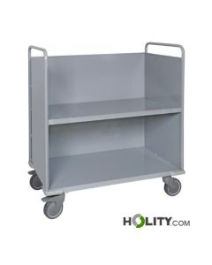 chariot-porte-docuemnts-sur-roues-hautement-silencieux-h55-86