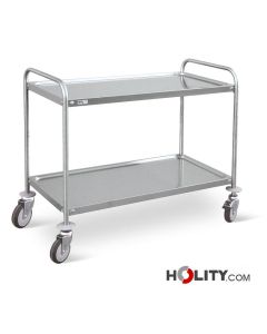 Chariot-de-soins-en-acier-2-étagères-h564_101
