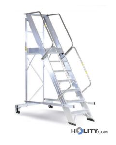 Échelle de cimetière en aluminium h565_01