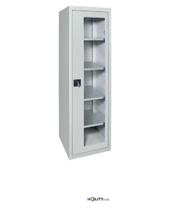 armoire-vitrée-porte-documents-à-4-étagères-h719-27