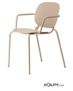 Chaise-longue-basse-en-acier-avec-accoudoirs-h74_403