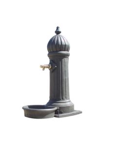 Fontana in ghisa per parchi pubblici con rubinetto h763_34