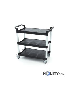 Chariot de service avec 3 plateaux h83334