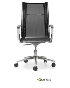 Chaise-opérationnelle-en-acier-chromé-et-résille-noire-h865_08